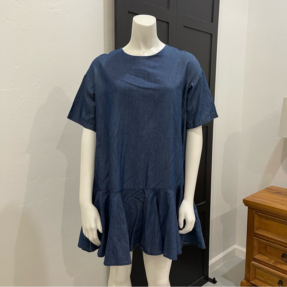 French Connection Indigo Blue Dress